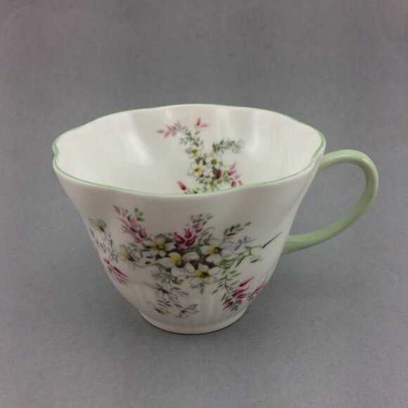 Floral Flower Teacup and Saucer by Queen's Rosina Vintage Girlcore - Picture 5 of 10